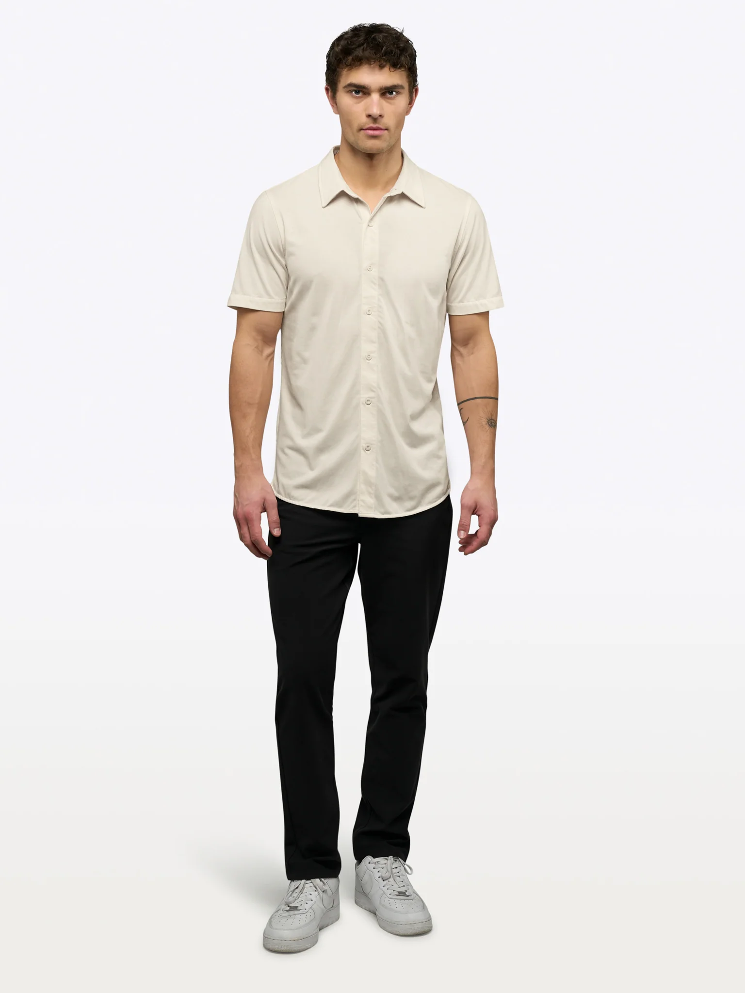 AO Button Up | Ivory Signature-Fit PYCA Pro® - Image 6