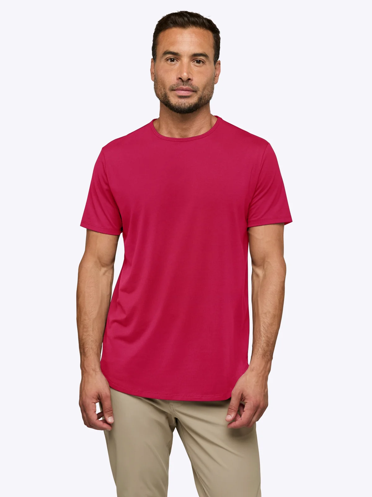 AO Curve-Hem Tee | Red Glory Signature-Fit PYCA Pro® - Image 2