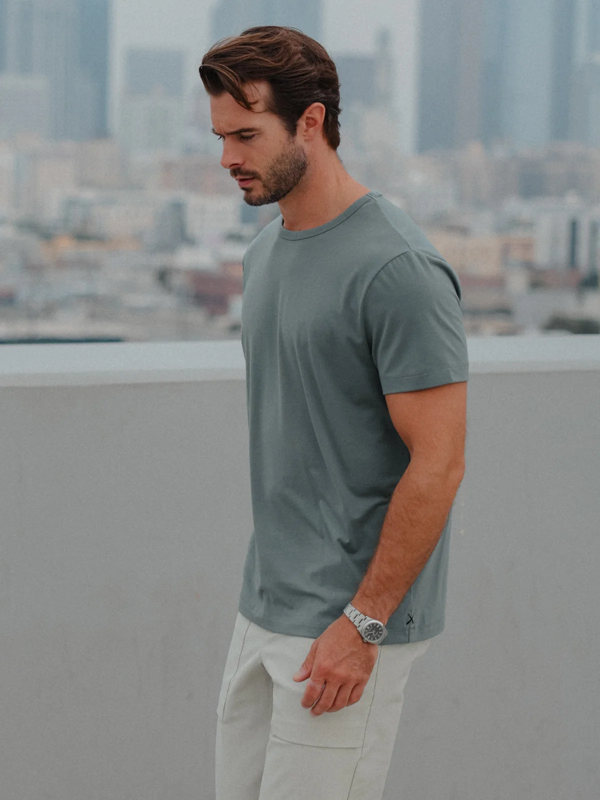 AO Forever Tee  | Sage Classic-Fit PYCA Pro® - Image 4