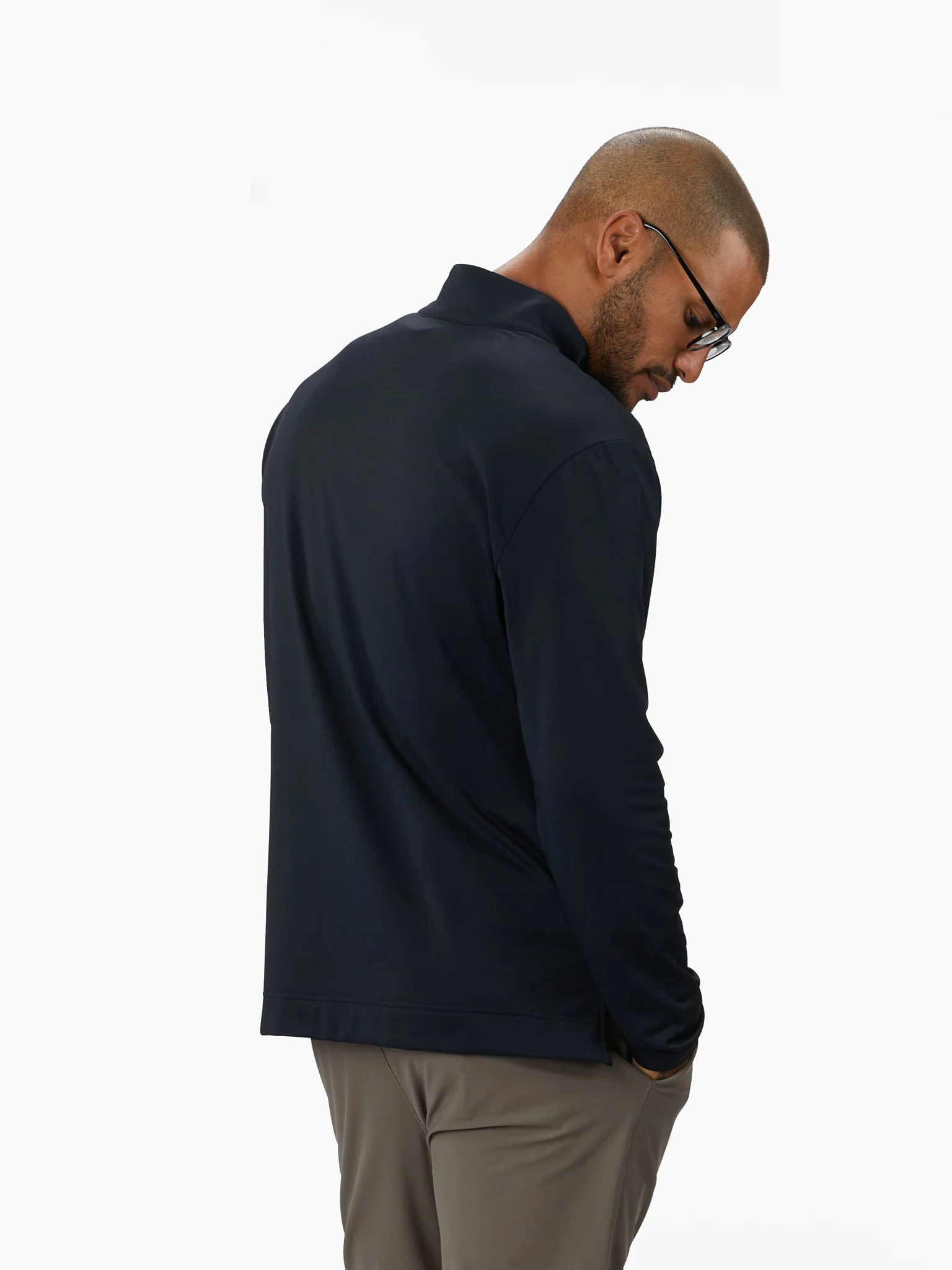 Crossover Fleece Q-Zip | Black Signature-Fit - Image 3