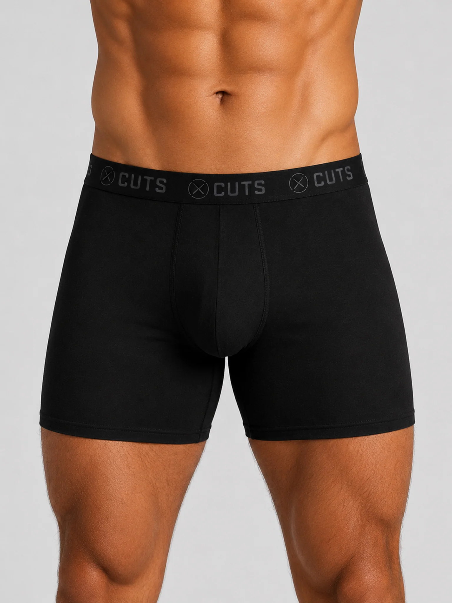 Organic Cotton Boxer Brief 6-Pack | Black - Image 6