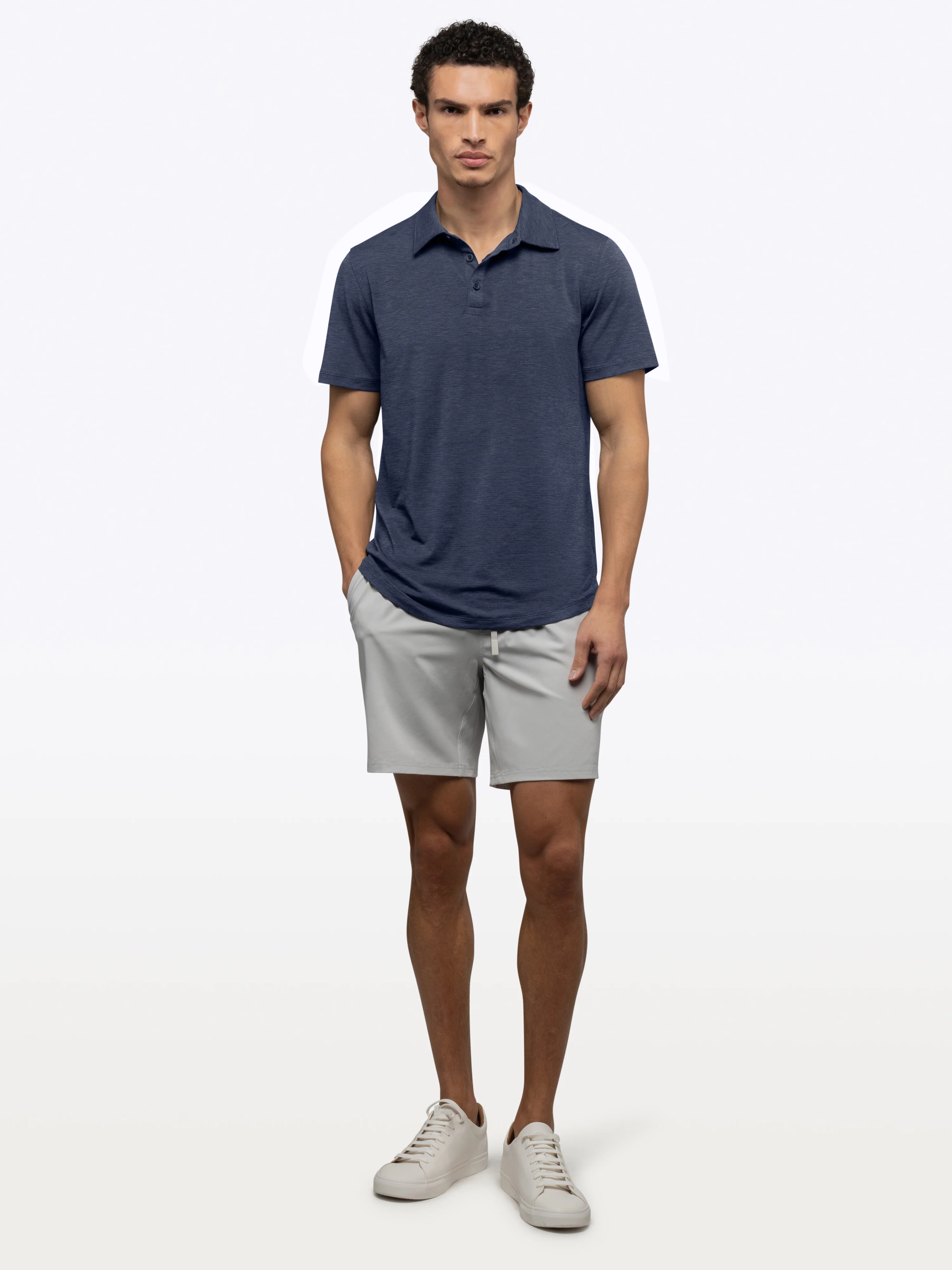 Crossover Polo | Pacific Blue Signature Fit - Image 4
