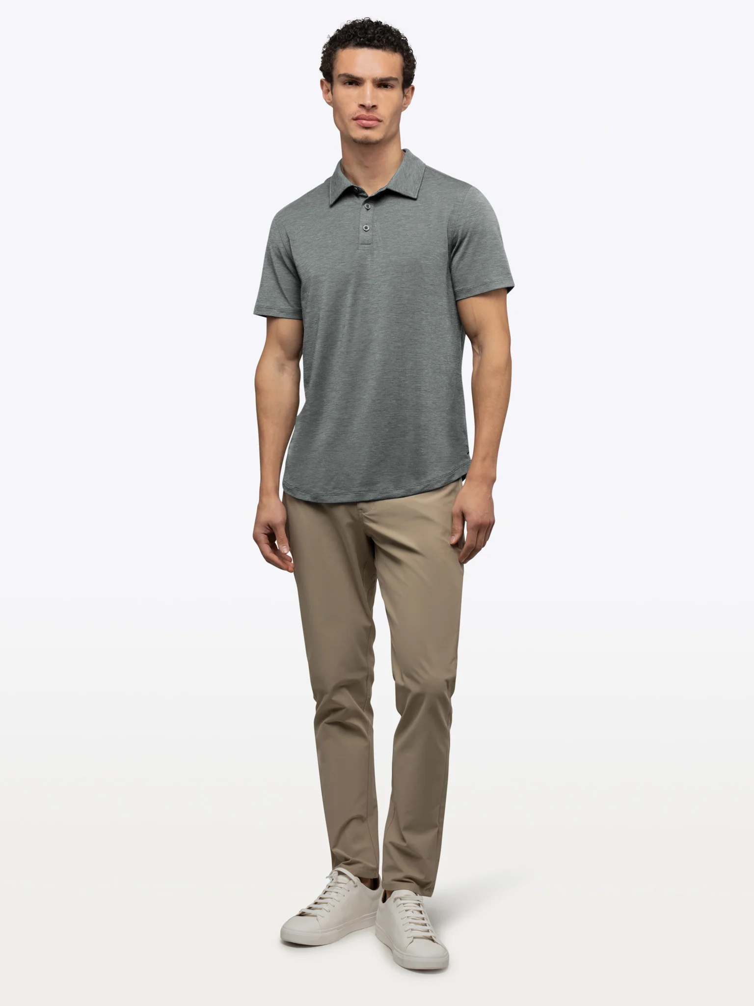 Crossover Polo | Sage Signature Fit - Image 4