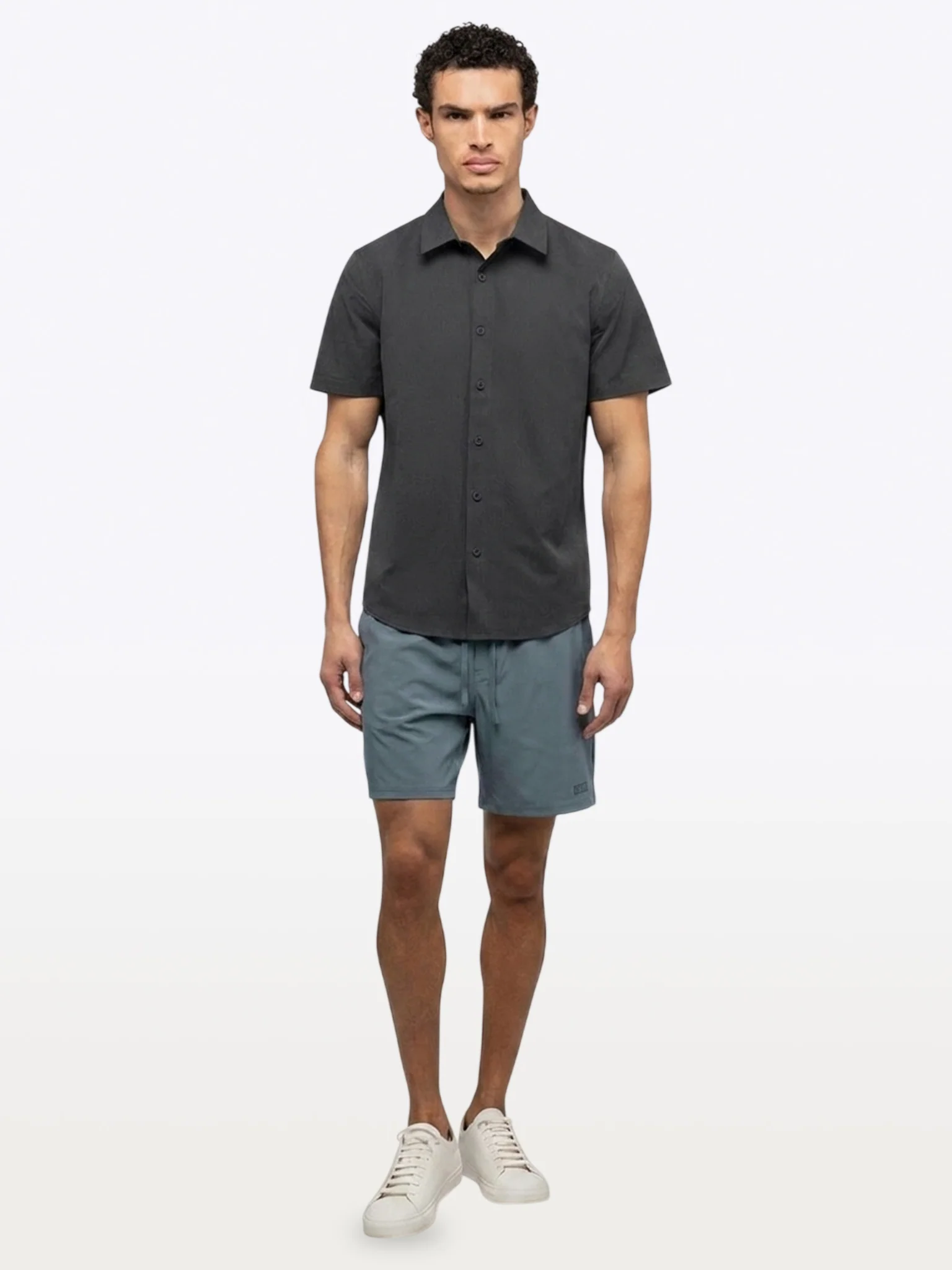 Crossover Short Unlined | Naples Blue Classic-Fit - Image 3