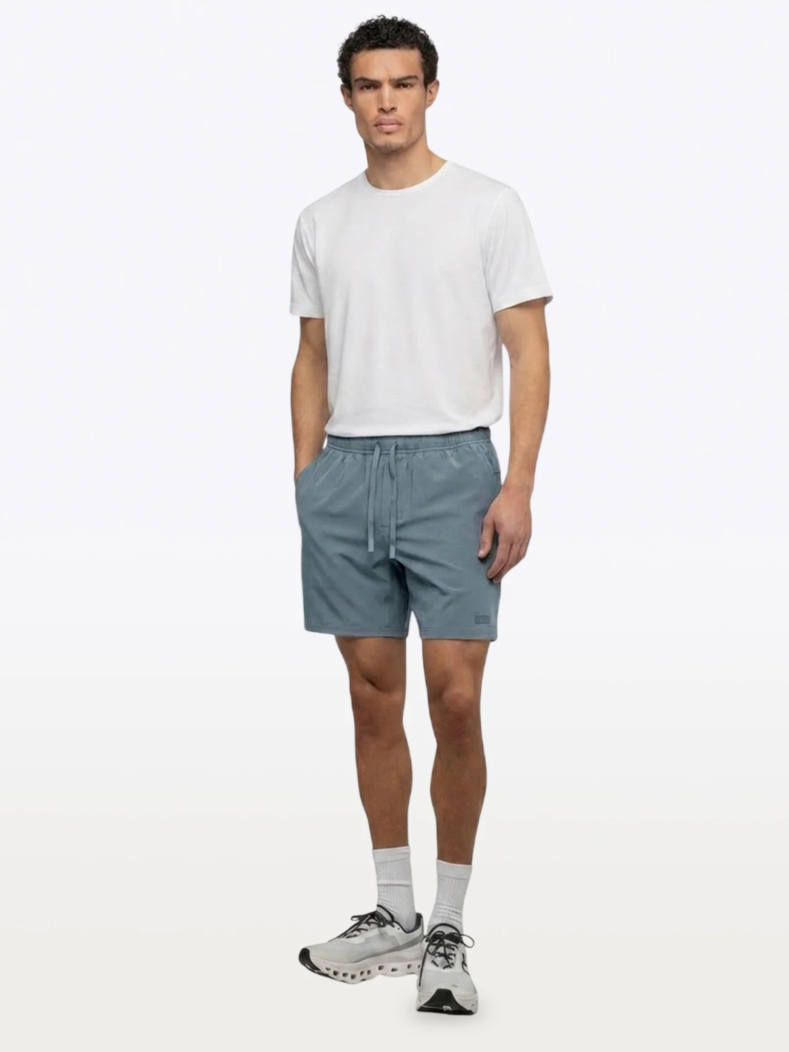 Crossover Short Unlined | Naples Blue Classic-Fit - Image 4