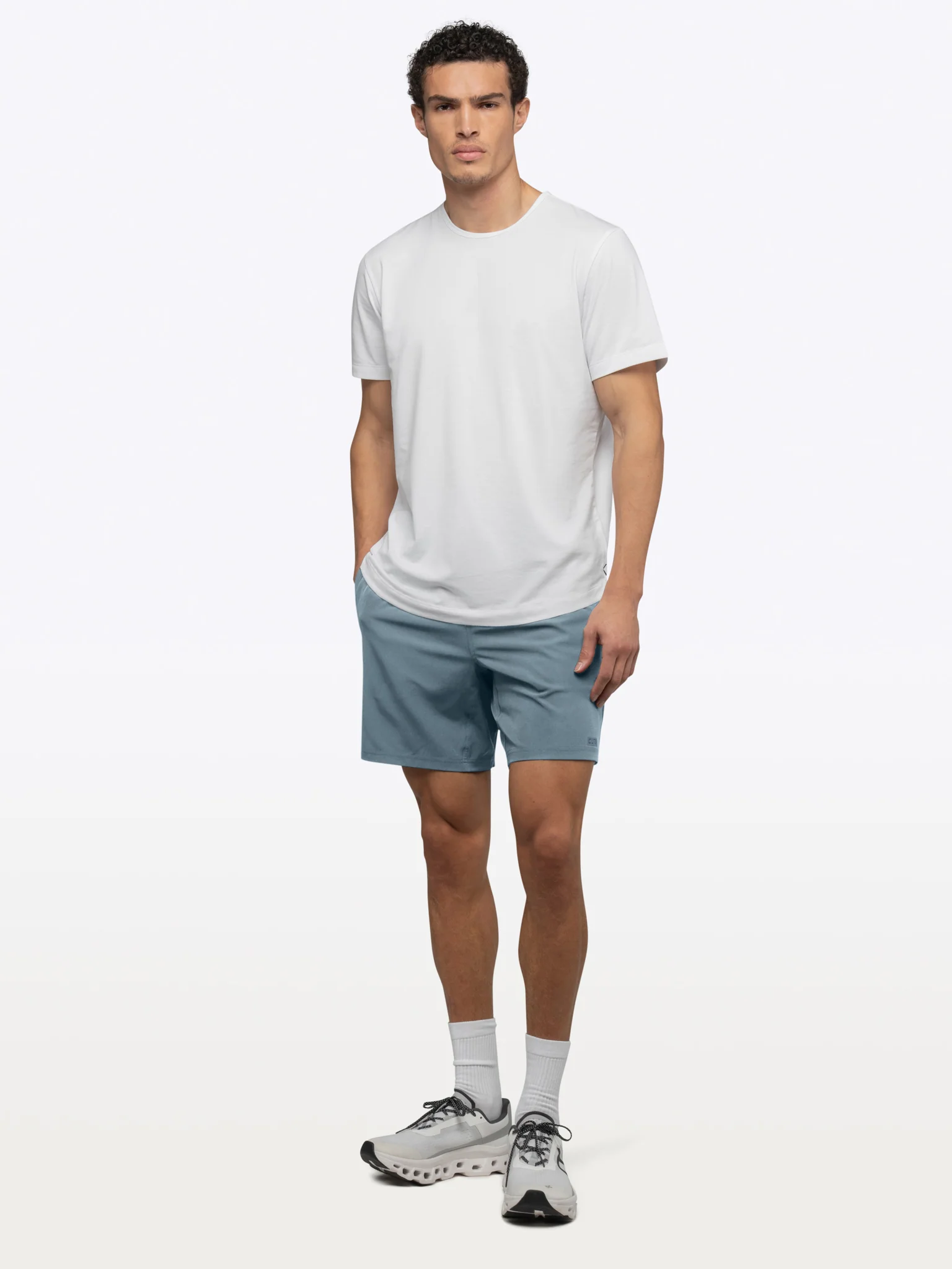 Crossover Short Lined | Naples Blue Classic-fit - Image 2