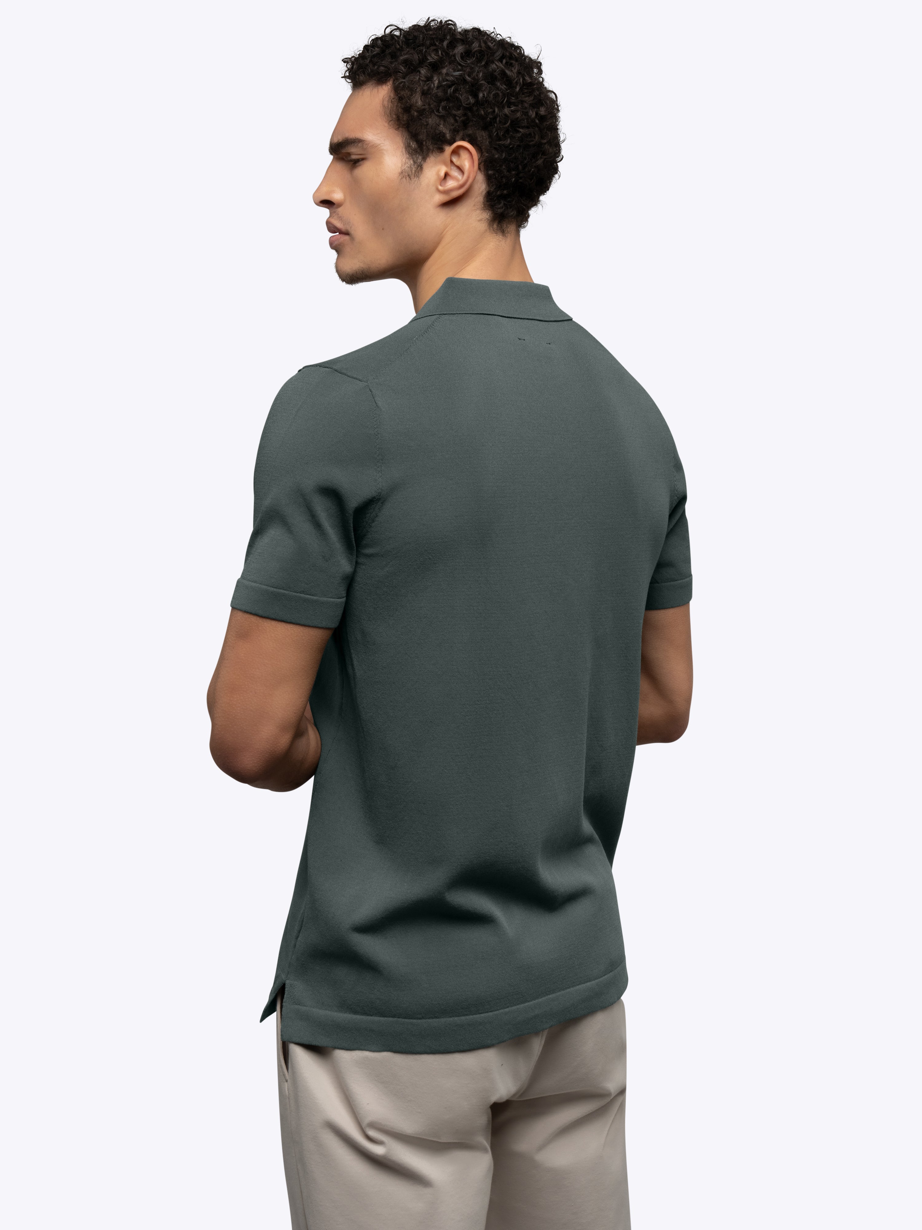 Riviera Knit Button Up | Urban Chic Signature-Fit - Image 4
