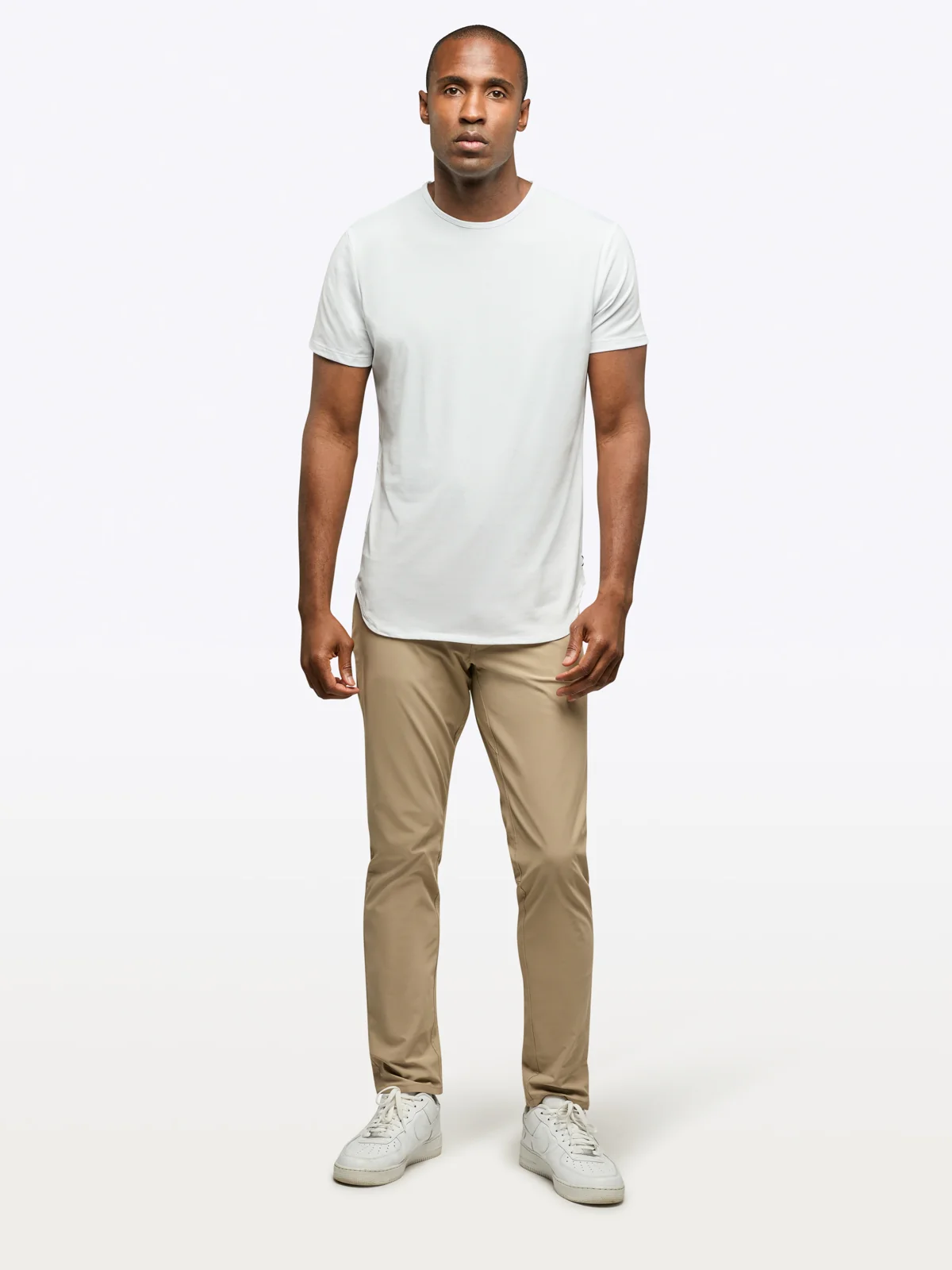 AO Elongated Tee | White Signature-fit PYCA Pro® - Image 3
